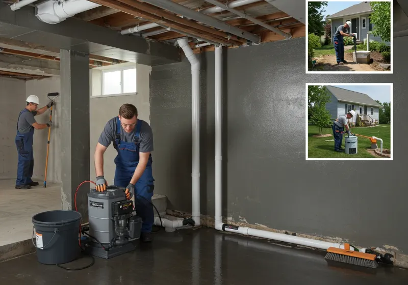 Basement Waterproofing and Flood Prevention process in Willacoochee, GA